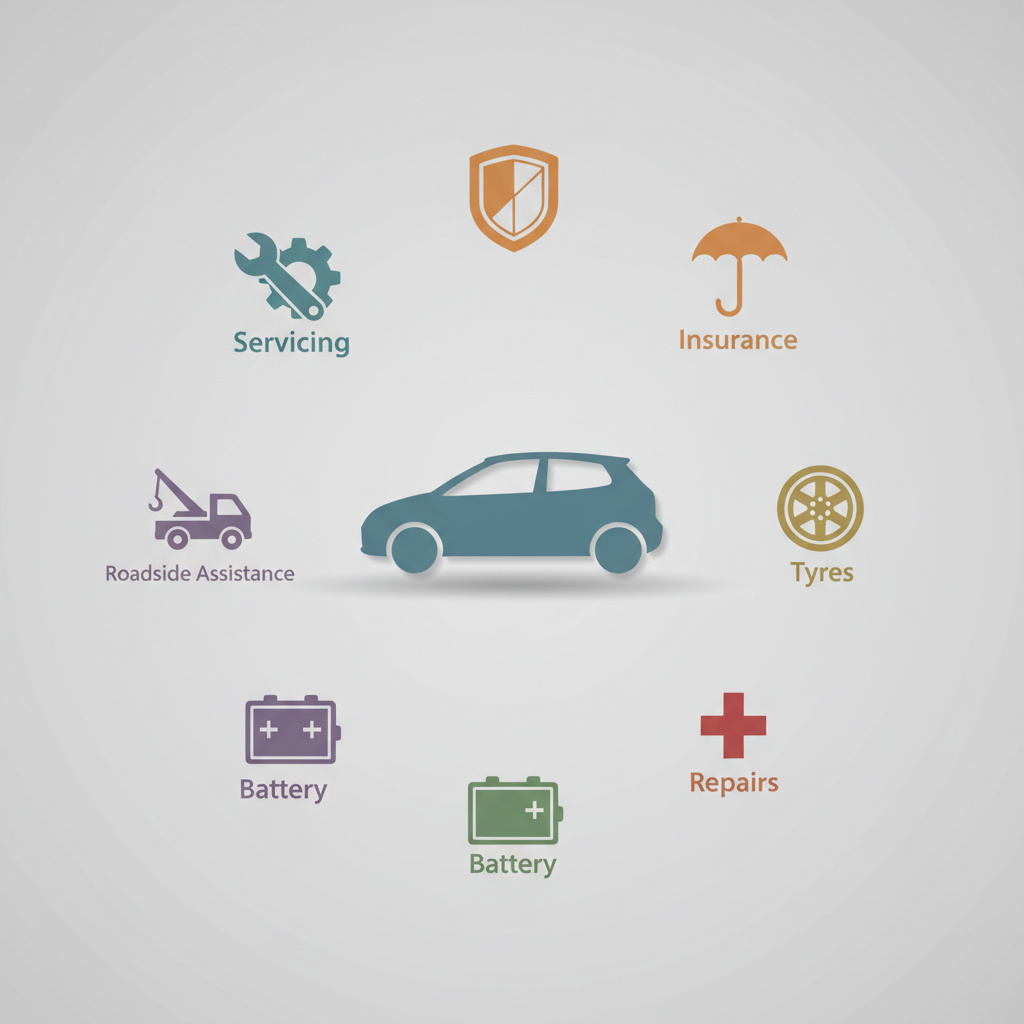 Breakdown of car ownership cost in India